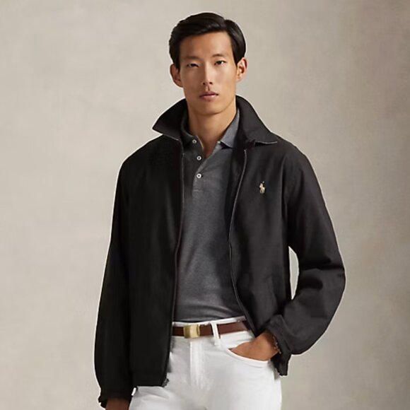 Men's BLACK 4XLT Polo Ralph Lauren Bi-Swing Jacket Coat - Picture 15 of 15